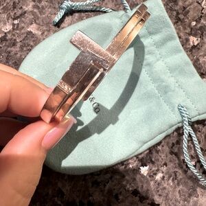 Tiffany T Bracelet with diamonds